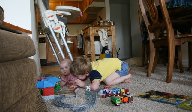 “She’s messing up my things all day.”